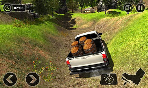 Offroad Hilux Pickup Truck Driving Simulator screenshot 2