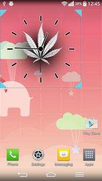 Rasta Weed Clock Widget screenshot 4