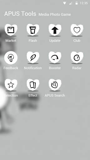 I MISS YOU theme for APUS screenshot 3