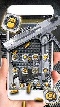 Cool Gun Bullet Launcher Theme screenshot 1