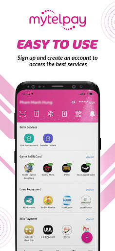 MytelPay screenshot 2