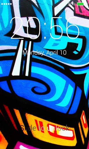 Graffiti Lock Screen screenshot 2