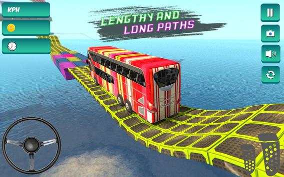 langit bus mengemudi trek aksi ekstrim screenshot 1