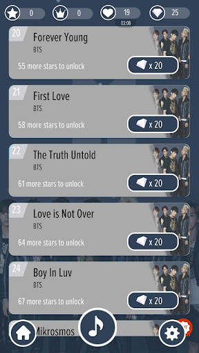 Piano BTS 2020 - Tap Tiles OFFLINE screenshot 3