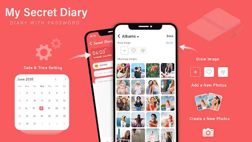 Secret Diary Lock with  - My Diary Journal Diary screenshot 8