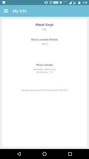 Jio mHere FO screenshot 6