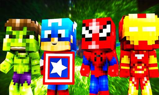 Addon Avengers Superheroes for Minecraft PE screenshot 1