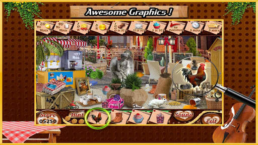 Free New Hidden Object Games Free New Restaurant screenshot 1