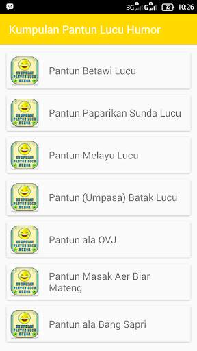 Kumpulan Pantun Lucu Humor screenshot 2