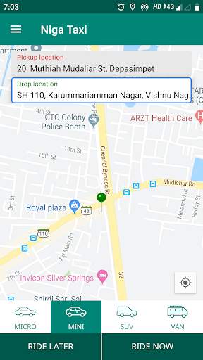 Niga Taxi screenshot 3