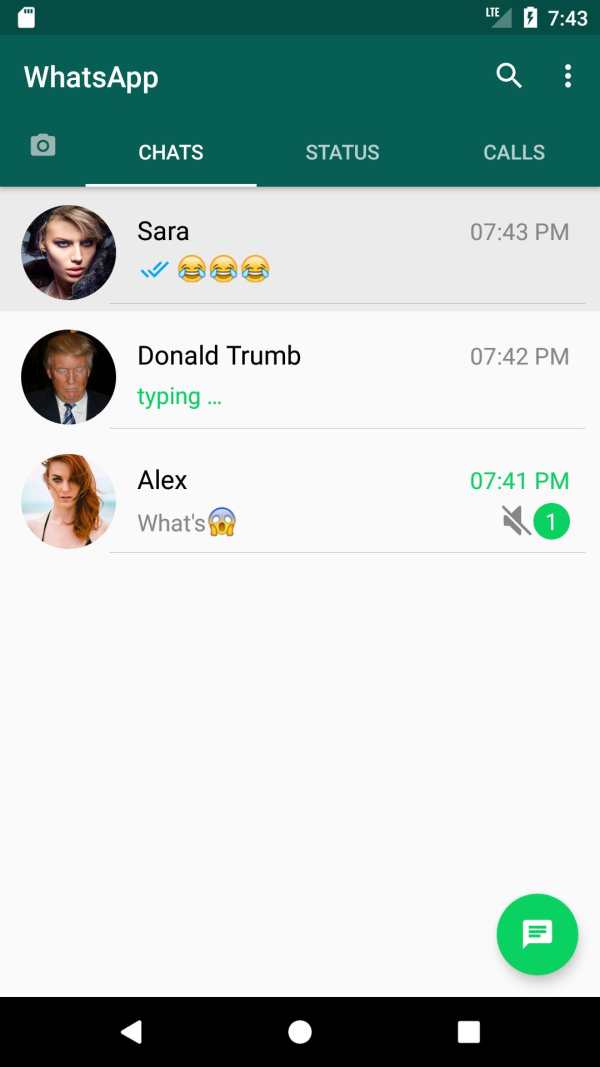 WhatsFake for Funny screenshot 1