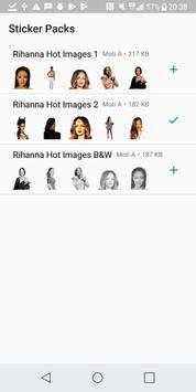 Rihanna Stickers for WhatsApp - WAStickerApps screenshot 1