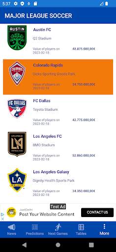MLS 2023 screenshot 5