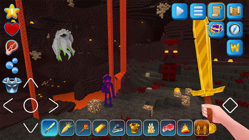 PrimalCraft: Free Cube & Block Craft || Survive screenshot 5