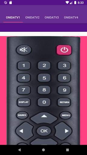 Onida TV Remote screenshot 2
