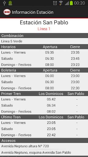 MetroApp screenshot 5