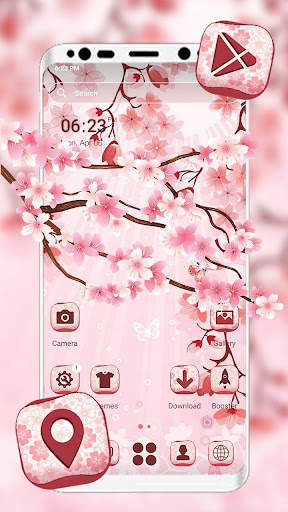 Cherry Blossom Launcher Themes screenshot 1