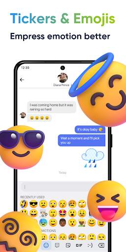 SMS Messenger Color screenshot 2