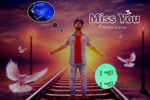 Miss You Photo Editor screenshot 4