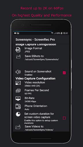 Screensync Screen Recorder, Video Editor, Live screenshot 3