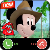 Fake Call from Mickey Mouse icon
