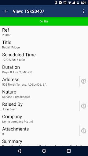 Seratec Mobile screenshot 2