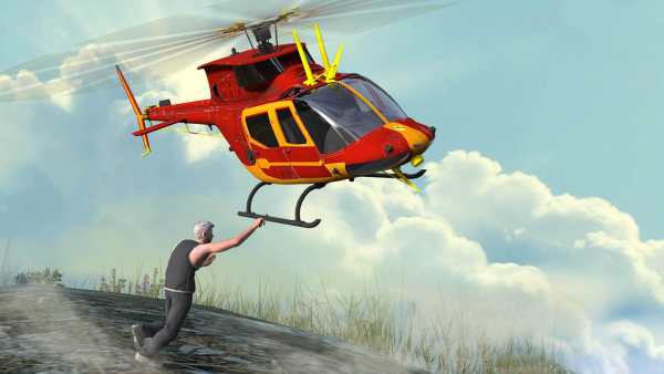 Helicopter Rescue Flight 3D screenshot 1