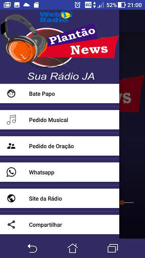 Web Rádio Plantão News screenshot 3