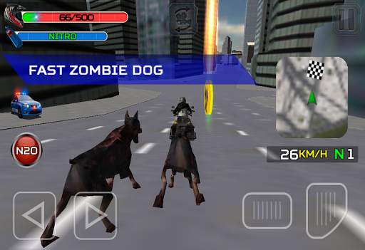 Zombie City Police MotorCycle screenshot 1