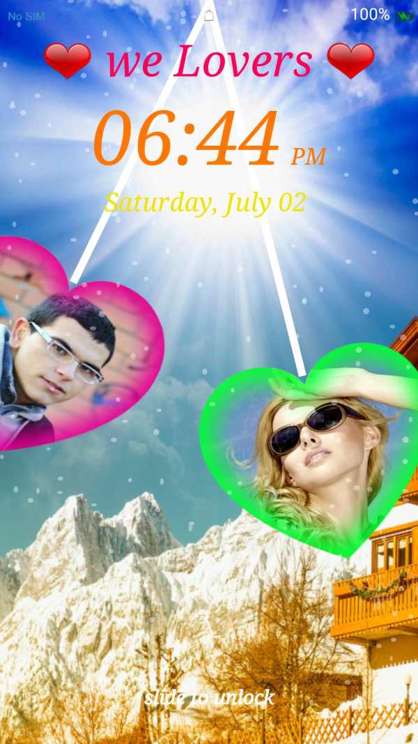 We Lovers Lock Screen screenshot 2