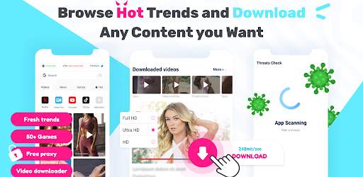 VD Browser & Video Downloader screenshot 1