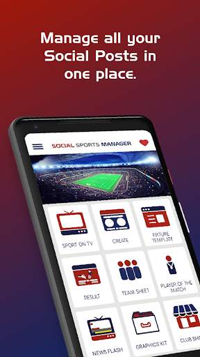 Social Sports Manager screenshot 1