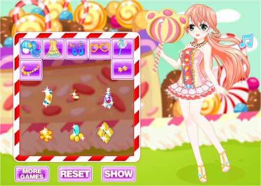Girl Lollipop DressUp screenshot 2