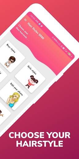 Hairstyle 2020 - Edit your photos & get hairstyles screenshot 2