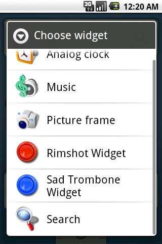 Sad Trombone Widget 2 تصوير الشاشة