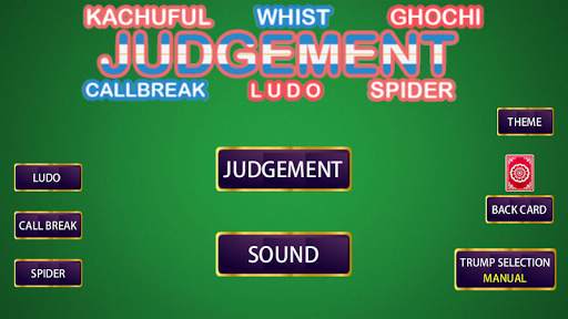 Judgement Card Game - Ludo Master,Callbreak,Spider screenshot 1