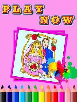 Coloring Games Barby girls screenshot 1