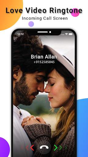 Love Video Ringtone for Incoming Call - Color Call screenshot 4