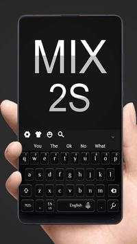 Stylish Black Keyboard For Xiaomi MIX 2S screenshot 1