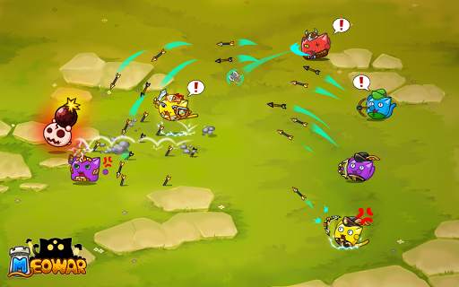 Meowar - PvP Cat Merge Defense screenshot 5