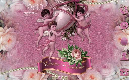 Easter Greetings Go Launcher theme screenshot 8
