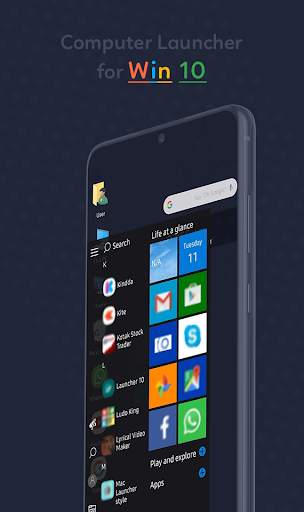 Computer Launcher – Launcher for Windows 10 screenshot 1