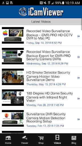 iCamViewer IP Camera Viewer screenshot 4
