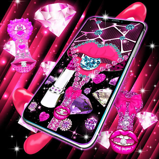 Diamond lips lock screen screenshot 6