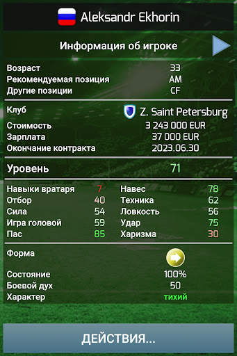 True Football 3 скриншот 12