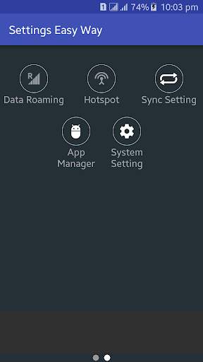 Settings Easy Way screenshot 2