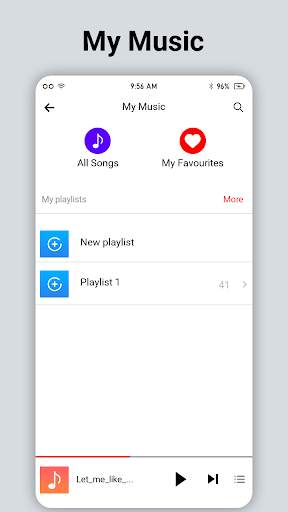 Music Player, Equalizer & Audio Player 2 تصوير الشاشة