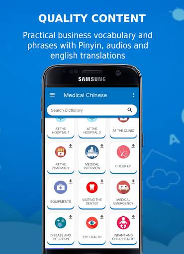 Learn Chinese - Medical Chinese screenshot 1