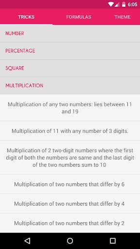 Math Tricks & Formulas screenshot 7