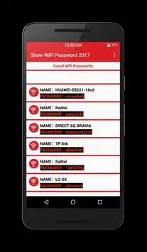 Wifi password viewer screenshot 1
